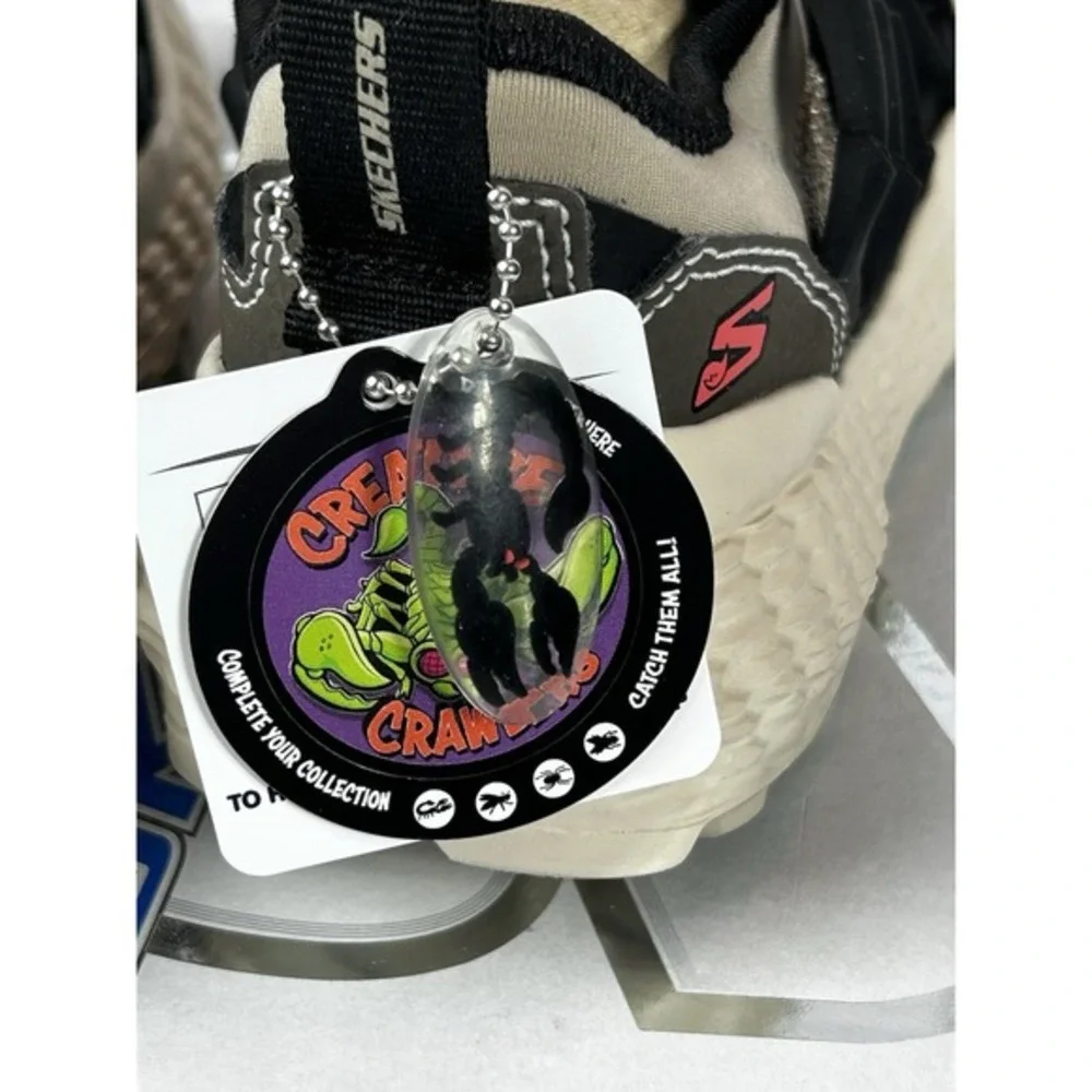 Skechers Boys Monster/Creature Scorpion Sneakers, Size‎ 11, Brown/tan/black NEW